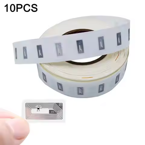 10pcs/Set NFC High-frequency Electronic Tag Sticker NFC Tag 13.56MHz Tags Block 0 Writable Laber Cop