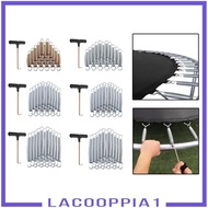 [Lacooppia1] 20x Trampoline Springs with Spring Pull Tool Weather Resistant Metal Premium for Outdoor Universal Trampoline Accessories