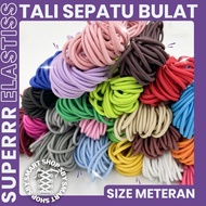 (ROUNDTALI) Elastic Round Rope Only 3mm Diameter Without Aglet and With Aglet