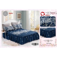 ↂ㍿✈HOT ITEM CADAR BEROPOL PROYU (3 IN1) KING &amp; QUEEN CLASSIC BEDSHEET AVAILABLE | SHIP SAME DAY