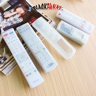 BLACKFUNNY Transparent Silicone TV Remote Control Storage Cover Protective Sleeve C6O7