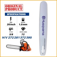 Original Husqvarna / Oregon 20" Guide Bar Papan Chainsaw - Husqvarna 61 266 268 272 281 288 365 372 385 390 394 395 570