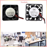 Yoo Ultra-miniature Brushless Fan Electric DC5V 12V 24V 2507 Mini Tiny Cooling Fan