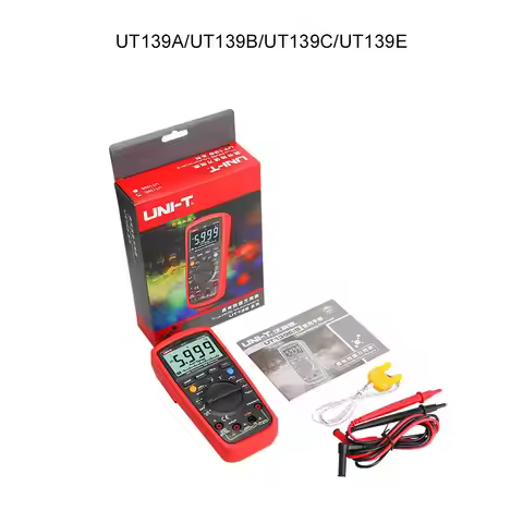 UNI-T UT139A UT139B UT139C UT139E True RMS Digital Multimeter Ohmmeter Capacitance Tester Ammeter Au
