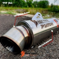 Silencer Racing Sea pro Exhaust Inlet 50mm Type JR2 Stainless Steel