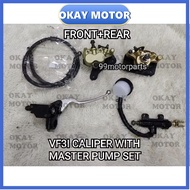 SAMA IKLAN PNP SYM VF3I VF3 I 1 MASTER PUMP CALIPER FRONT REAR DEPAN BELAKANG BRAKE HOSE DISC brek k