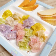 童心好食館 - 寶寶彩色餛飩-菠菜紅蘿蔔玉米(一歲以上微調味)