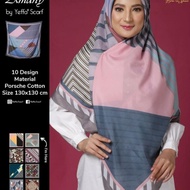 jilbab segiempat jumbo motif 130 x 130 cm