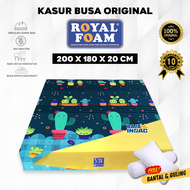 200x180x20 Kasur Busa ROYAL Foam Original Garansi 10 Tahun Ukuran NO 1 Density 16