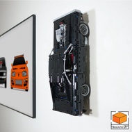 Flush Wall Mount for Lego Technic Dom's Dodge Charger (42111)