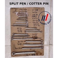 Choice - Split Pen Cotter Pin/ Lock Pin M10 X 125 (3/ 8 X 5)