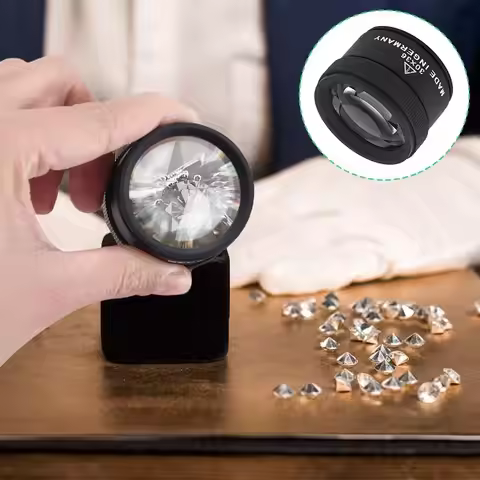 30X36mm Magnifying Glass K9 Optical Lens Handheld Loupe High Clarity Magnifier Perfect Gift for Seni