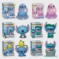 Funko ตะเข็บป๊อปสติชตุ๊กตาอนิเมะคริสต์มาสของเล่นตกแต่งชุดตุ๊กตาแอคชั่นชุดของขวัญวันเกิดเด็ก