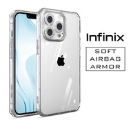Soft Case INFINIX Hot 10S Hot 10 Play Hot 12 Play Clear Case AIRBAG