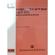 Companies Act 2016 . Act 777 . ILBS  . { READY STOCK } . D23