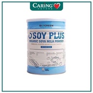 BIOGREEN OSOY PLUS ORGANIC SOYA MILK - LOW SUGAR (800G)
