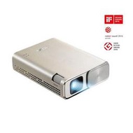 含發票ASUS E1Z行動電源LED投影機 •150 流明輸出結合可自動採用 FullHD 1080p 訊號源的 WVG