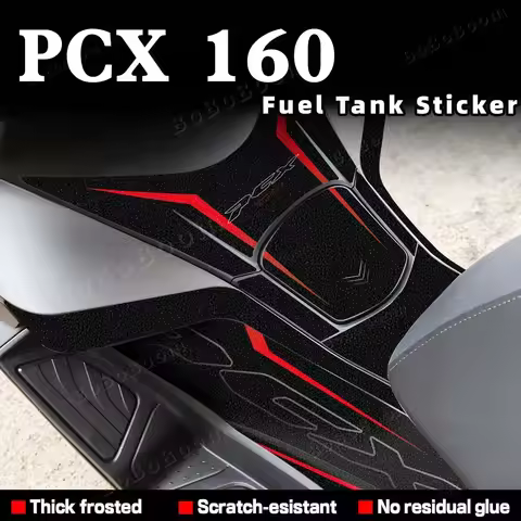 Motorcycle Accessories Thick Frosted Fuel Tank Kit Sticker Scooter Protector Pad Decals Waterproof F