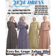 New JEJE DRESS NADHEERA LUXURY
