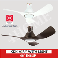 KDK Airy 48" E48GP E48HP Smart Ceiling Fan with Wifi