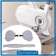 [Dynwave1] Exercise Bike Pedals Sturdy Easy Installation Lightweight Exercise Bike Parts