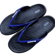 ORIPE READY STOCK MENS SLIPPER FLIP FLOPS BLUE BLACK SIZE 40-45