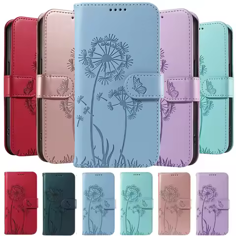 Dandelion Butterfly Case For VIVO S16 S17 S18 S19 T3x V27 V29 V29E V30 V40 SE Lite Pro 4G 5G Y33S Y3