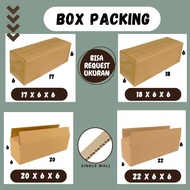 Box Packing 22x6x6/20x6x6/18x6x6/17x6x6/15x6x6/13x6x6/12x6x6/10x6x6 Cardboard A1 Bottle Box Cardboar