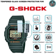 Casio G-Shock DW-5600RB-3 9H Watch Screen Protector Cover Tempered Glass Scratch Resist DW5600 DW5610 GM5600 GWB5600