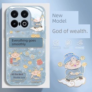 新年手机壳 发财手机壳 Sesuai untuk siri IQOO IQOO13 baru kaya 12 penutup pelindung 11S God of Wealth 10PRO kac