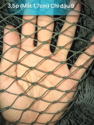 Lưới làm lợp làm lờ cá lưới cào Thái Làm Nò - Lú .chỉ đầu 6 và 9- Lưới gà lưới kétlưới cá (Đơn giá 1