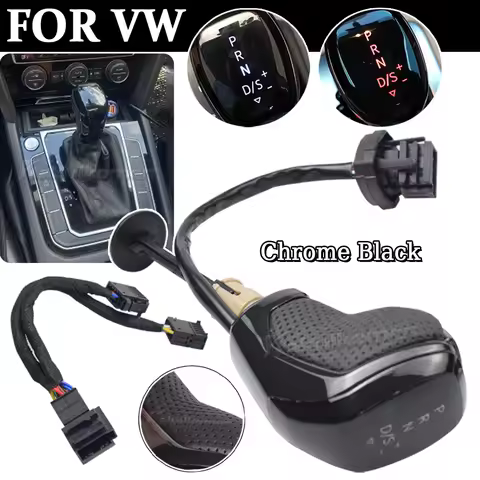 Automatic Electronic LED Gear Shift Knob For Volkswagen Tiguan Golf Touareg Sharan Cc Passat Scirocc