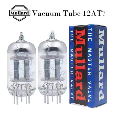 Mullard 12AT7 ECC81 Vacuum Tube HIFI Audio Valve Upgrade B739 6201 6J8P 6SJ7 EF86 Electron Tube Ampl