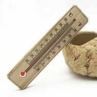 TERMOMETER KAYU - ALAT SUHU RUANGAN - TERMOMETER RUANGAN
