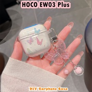 【In Stock】For HOCO EW03 Plus Case DIY Cartoon Creative Soft Silicone Earphone Case Casing Cover