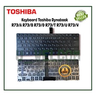 Toshiba Dynabook R73/W R73/A R73/B R73/D R73/T R73/U Laptop Keyboard
