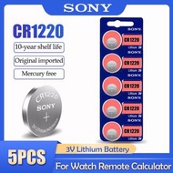 Sony 索尼 CR1220 3V Lithium Button Cell Coin Watch Battery 手錶 鈕形電池