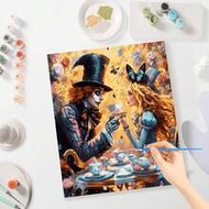 1/2/3pcs Painting By Numbers Joker And Princess Handpainted Picture Canvas Drawing For Adults Unique