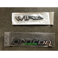 OEM Emblem Logo Proton Wira Emblem Car Racing Logo MDM Wira Satria Arena Putra Wira Sedan Duck Tail 