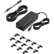 Pengecas Komputer Riba Universal USB C 100W dengan 15 Petua Serasi dengan Hp Dell Lenovo Acer Asus T