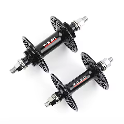 POLSO Fixed Gear Bike Hub 20H 24H Single Speed Flip Flop Fixie Track Cycling Hubs