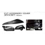 Rapido Yamaha XMAX 250 CVT Accessory Cover (3 pcs per set - Carbon)