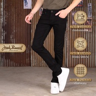 กางเกงยีนส์ผู้ชาย ทรงกระบอกเล็ก Jack Russel Klassik J-5005 Slim Fit Dark Blue