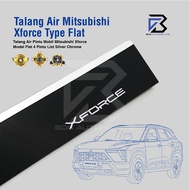 Silver Chrome Door Gutter for Mitsubishi Xforce 2023 Flat Model 4 Doors