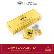 TWG Tea | Creme Caramel Tea South Africa Red Tea Blend in 15 Hand Sewn Cotton Tea Bags in Giftbox 37
