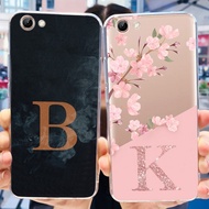 Soft Case For Vivo Y71 1724 1801 Casing Transparent TPU Soft Silicone Letters Flower Phone Case Vivo Y71i Y71A VivoY71 Shell