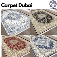 [Zoomac]  Carpet Tebal Carpet Dubai/Turkeyt/ Iran/ Rug/ Permaidani Carpet Lembut Ruang Tamu XL/5XL