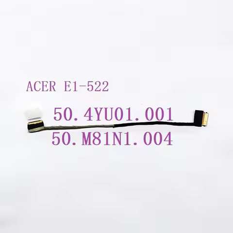 New LCD Screen LVDS Connector Cable For Acer E1-522 E1-522G MS2384 Gateway NE522 50.4YU01.001 50.M81