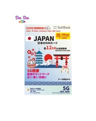 Roamfree X 3HK 5G 日本 8日 12GB高速後 128K限速無限數據卡 5G SoftBank 無限數據 上網數據卡 無限 數據卡 上網卡 電話卡 旅遊卡 無需實名登記 即插即用 無需
