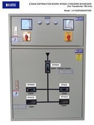 (Schneider)-ตู้ MAIN DISTRIBUTION BOARD 3P250A 2 FEEDERS SCHNEIDER (For Transformer 160 kVA) ตู้เมนไ